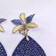 Blue Water Drop Earrings