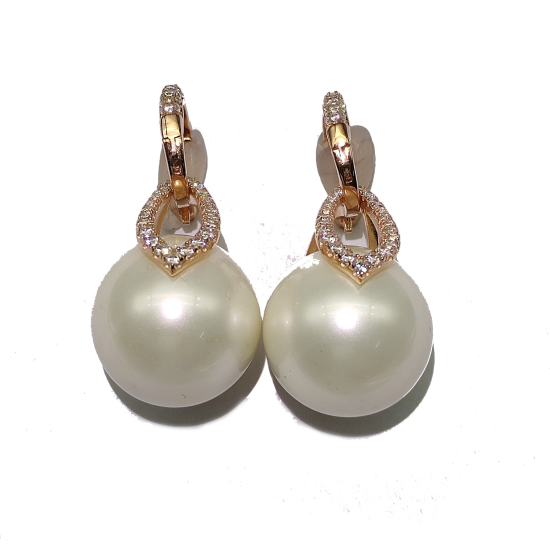 Pearl Ball Stud Earrings