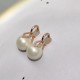 Pearl Ball Stud Earrings