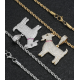 high quality hiphop iced  goat pendant