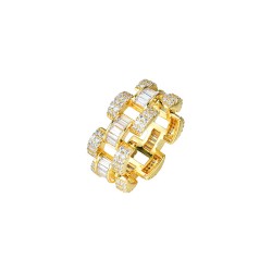 gold plated fashion jewelry ring