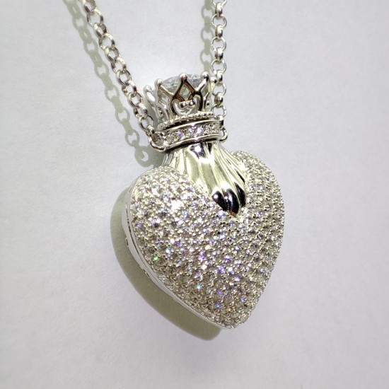 Silver Heart Necklace