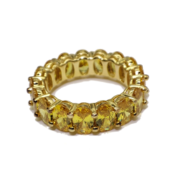 Yellow Simple Ring