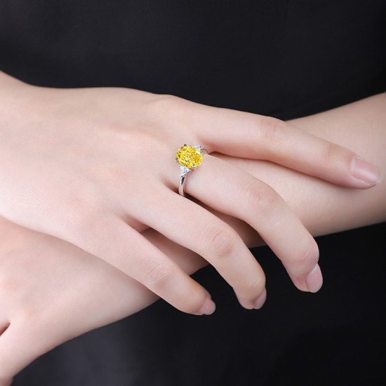 Ice cut zirconia ring Ice cut zirconia ring