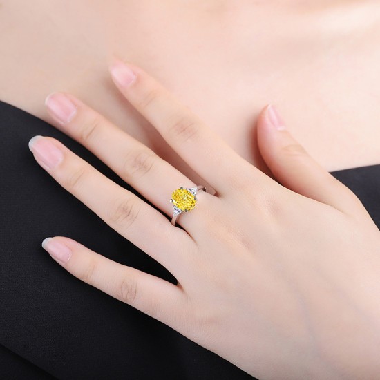 Ice cut zirconia ring Ice cut zirconia ring