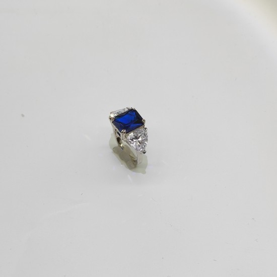 Blue Square Ring